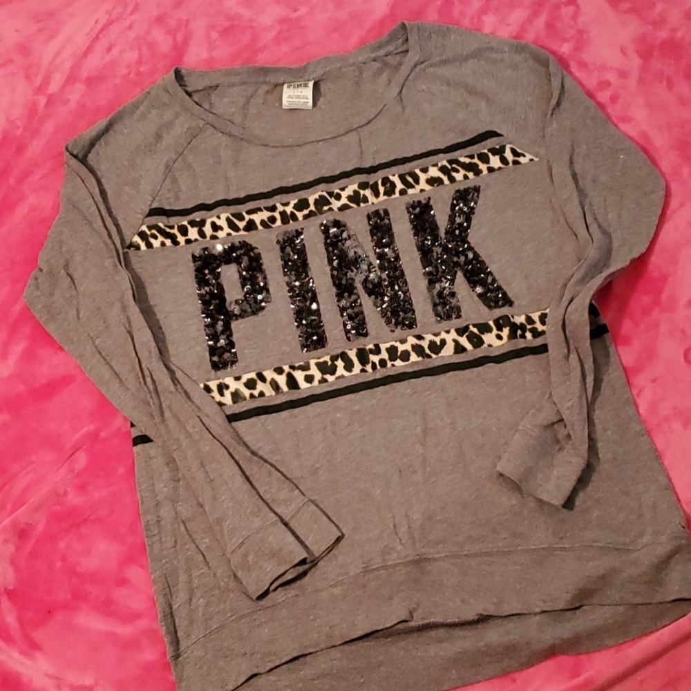 Pink long sleeve t shirt